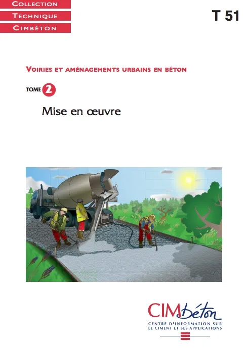 T51. Voiries et aménagements urbains en béton (Tome 2) 