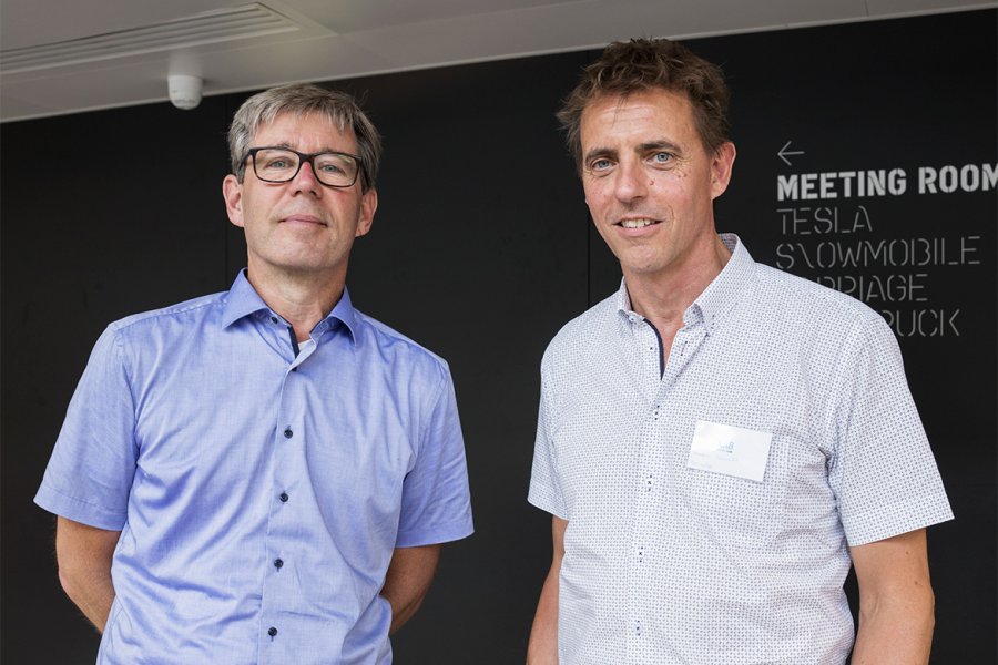 Bart Van Der Woerd (gauche) et Hendrik Jonkers (droite) Cofondateurs de BASILISK