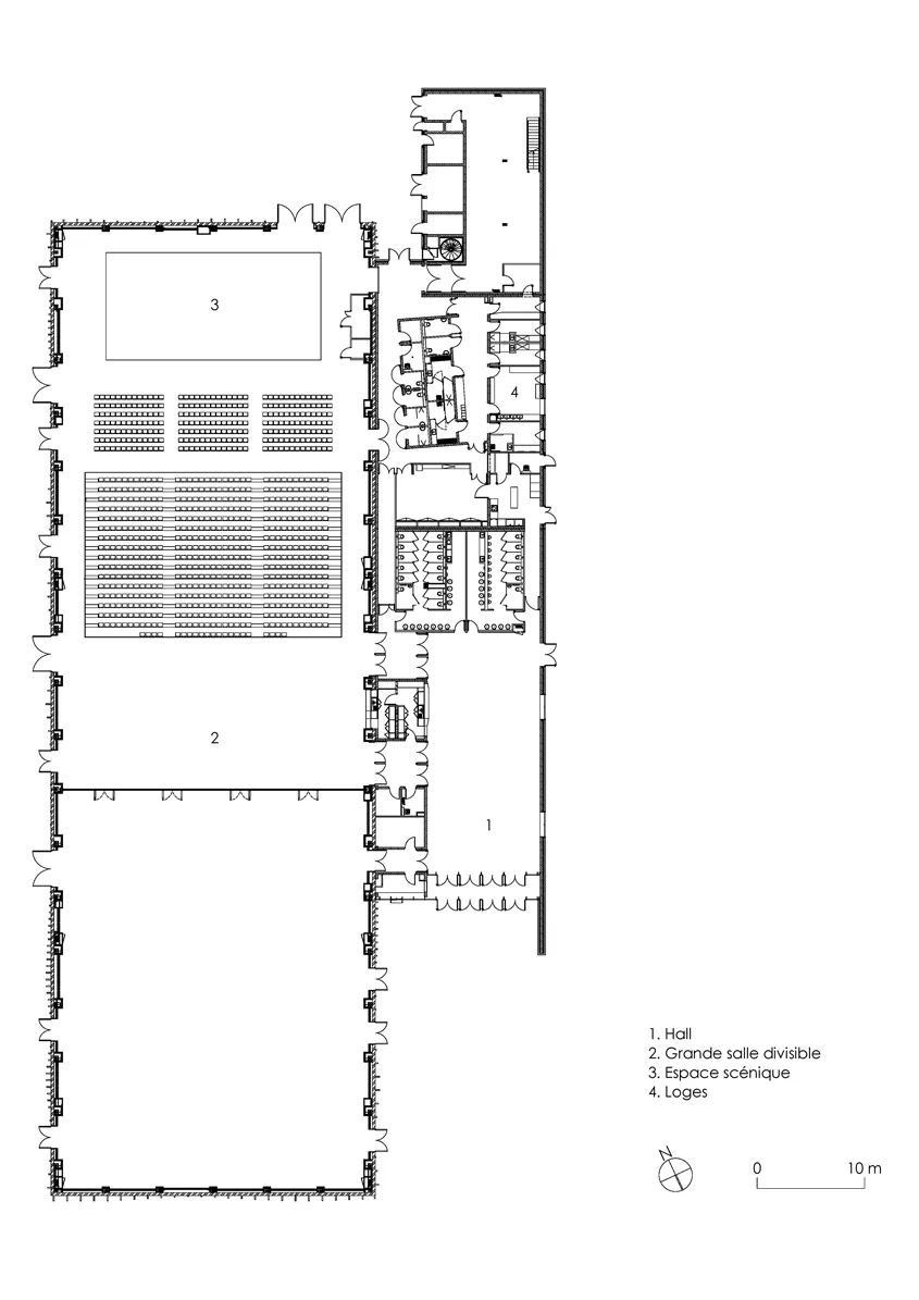 Plan rez-de-chaussée