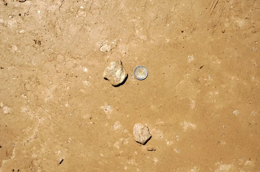 Le schiste est une roche qui a pour particularité d’avoir un aspect feuilleté, et de se débiter en plaques fines ou « feuillet rocheux ». On notera également son aspect brillant.