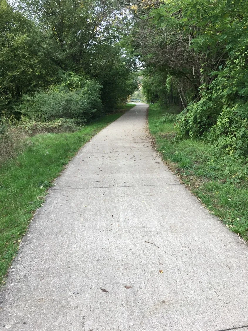 La promenade cyclable en béton s’étire désormais sur 30 km de long.