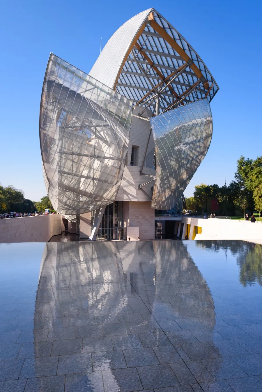 Photo fondation Louis Vuitton à Paris