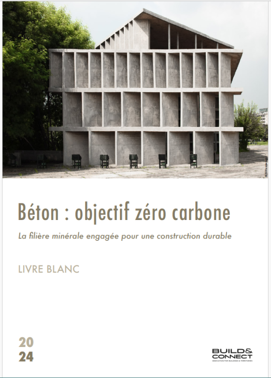 Couverture Livre Blanc "Béton, objectif zéro carbone"