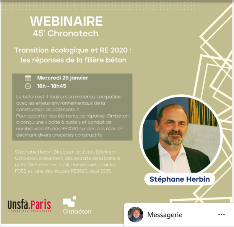 Affichage Webinaire 45'Chronothèque du 29/01/2025