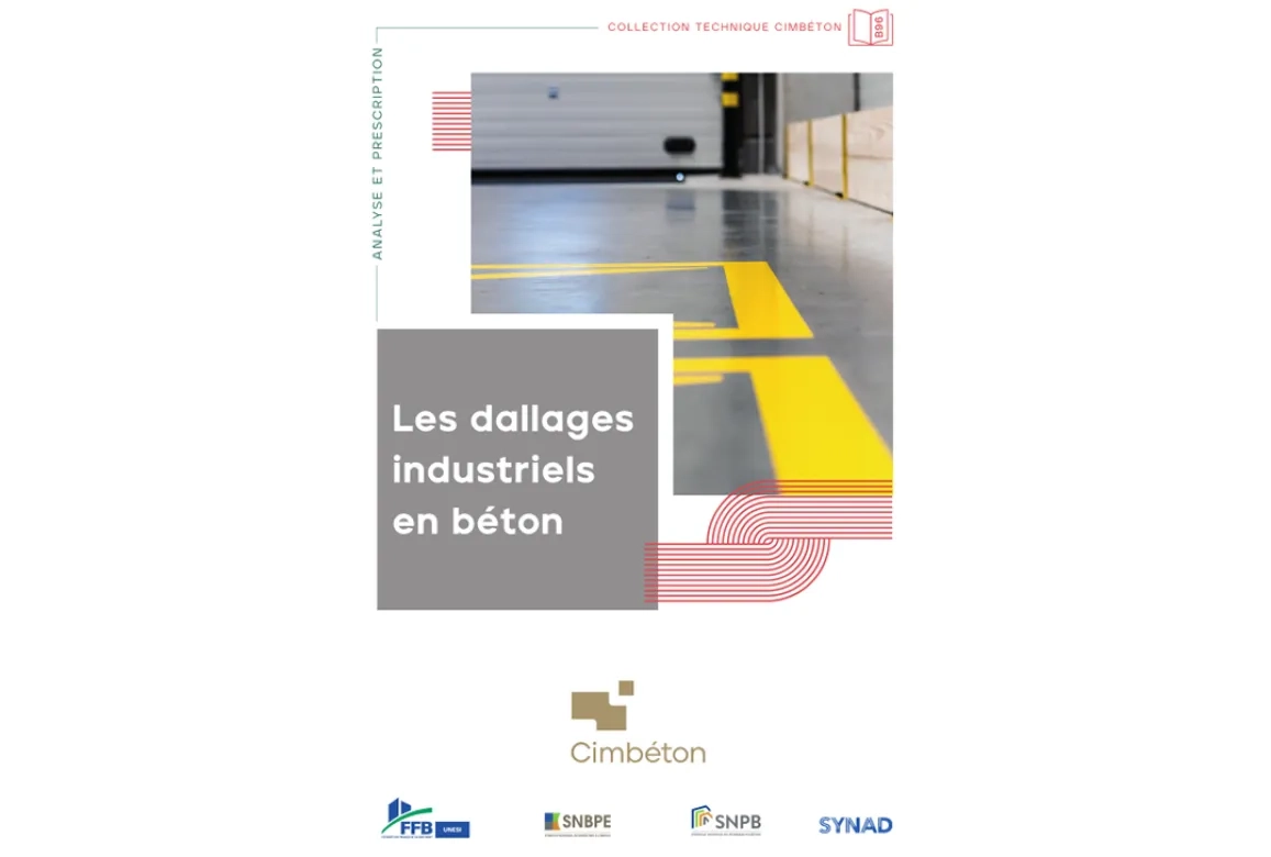 Couverture Guide des dallages industriels en béton B.96